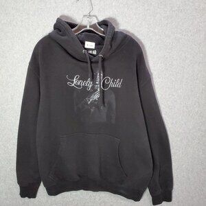 YoungBoy Never‎ Broke Again Men Hoodie Large Black Lonely Child Hip Hop Rap